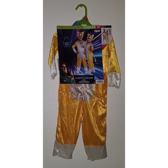 NWT Sox Yellow Cat Disney Lightyear Halloween Costume Toddler 2T OR 3T-4T - Picture 2 of 8